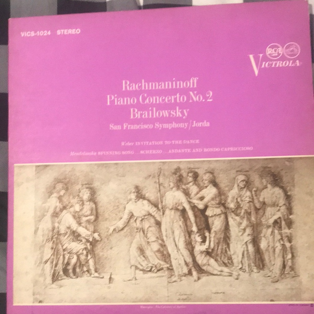 Rachmaninoff Piano Concerto No.2 San Francisco Symphony Rare Classical Record